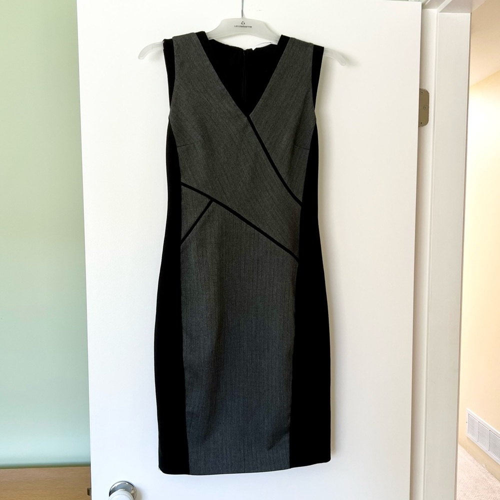 Tahari Black Dress